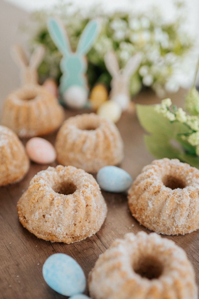 Mini babki keto-wegańskie